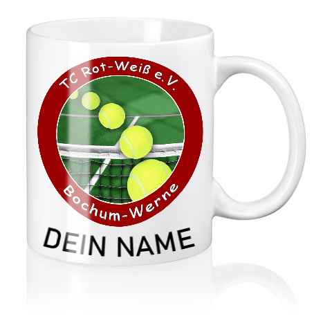 Tasse TC RW Bochum-Werne individuell