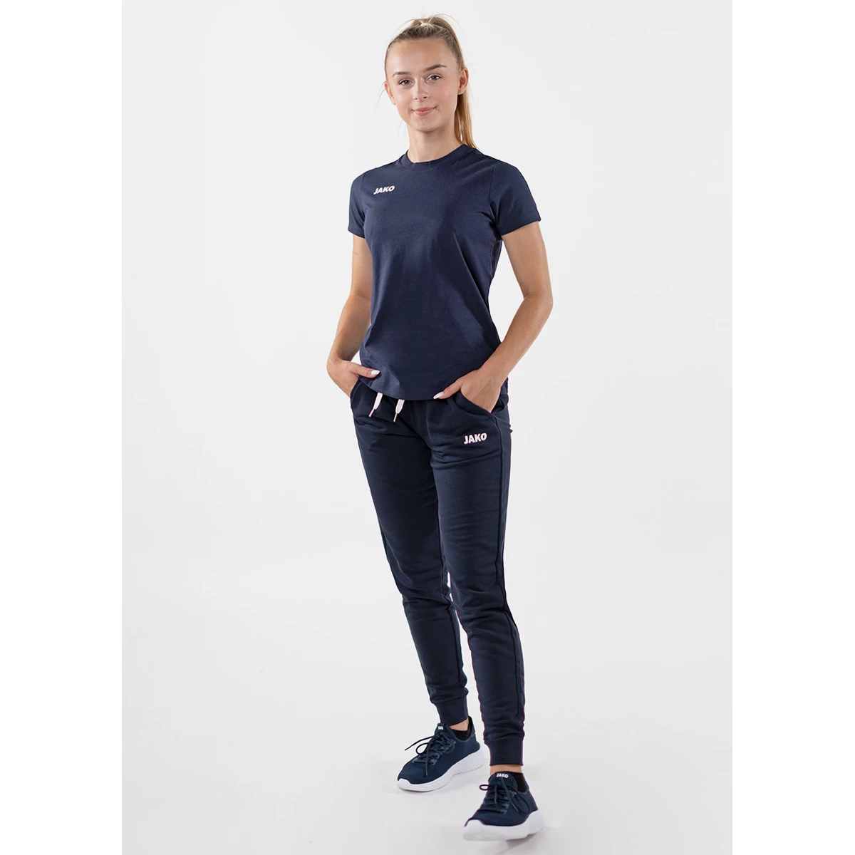 Jogginghose Base mit Bündchen Damen