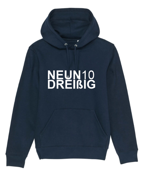 Stanley/Stella Hoodie Neun10Dreißig Logo groß