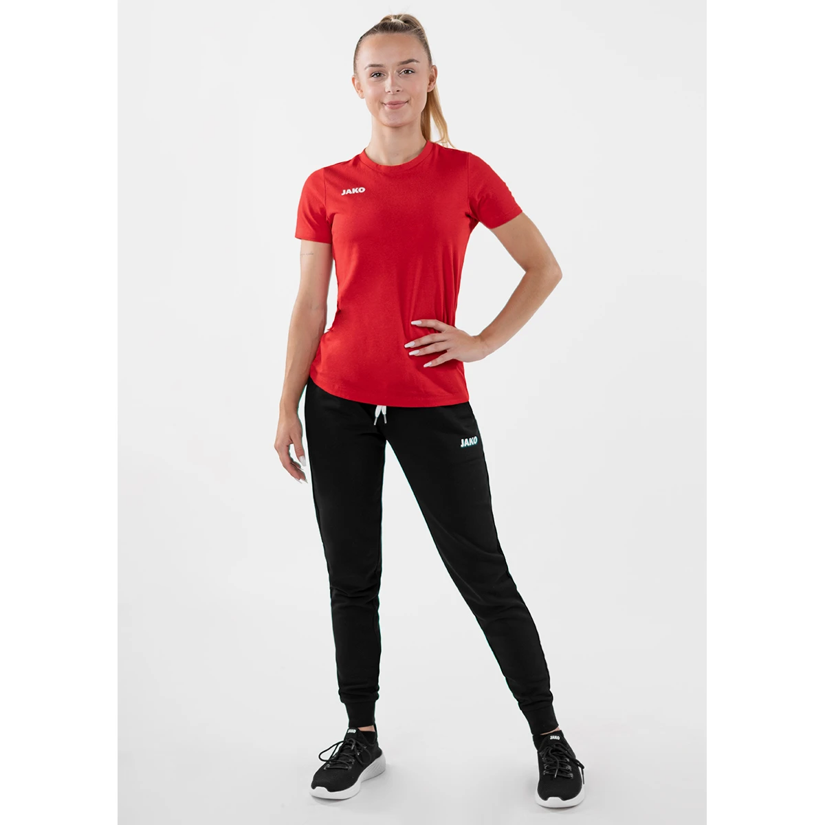 Jogginghose Base mit Bündchen Damen