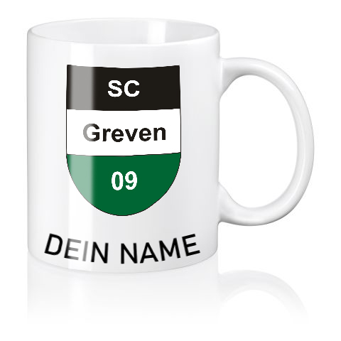 Tasse SC Greven 09 individuell