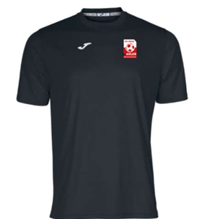 Kurzarmshirt mann Combi schwarz