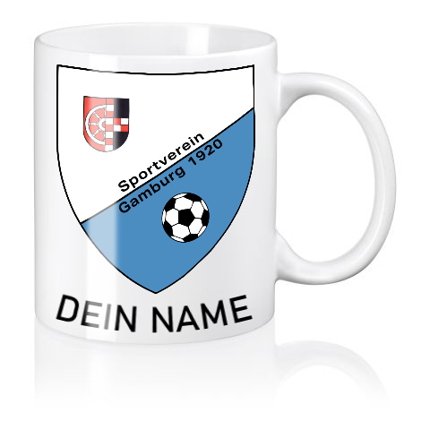 Tasse SV Gamburg individuell