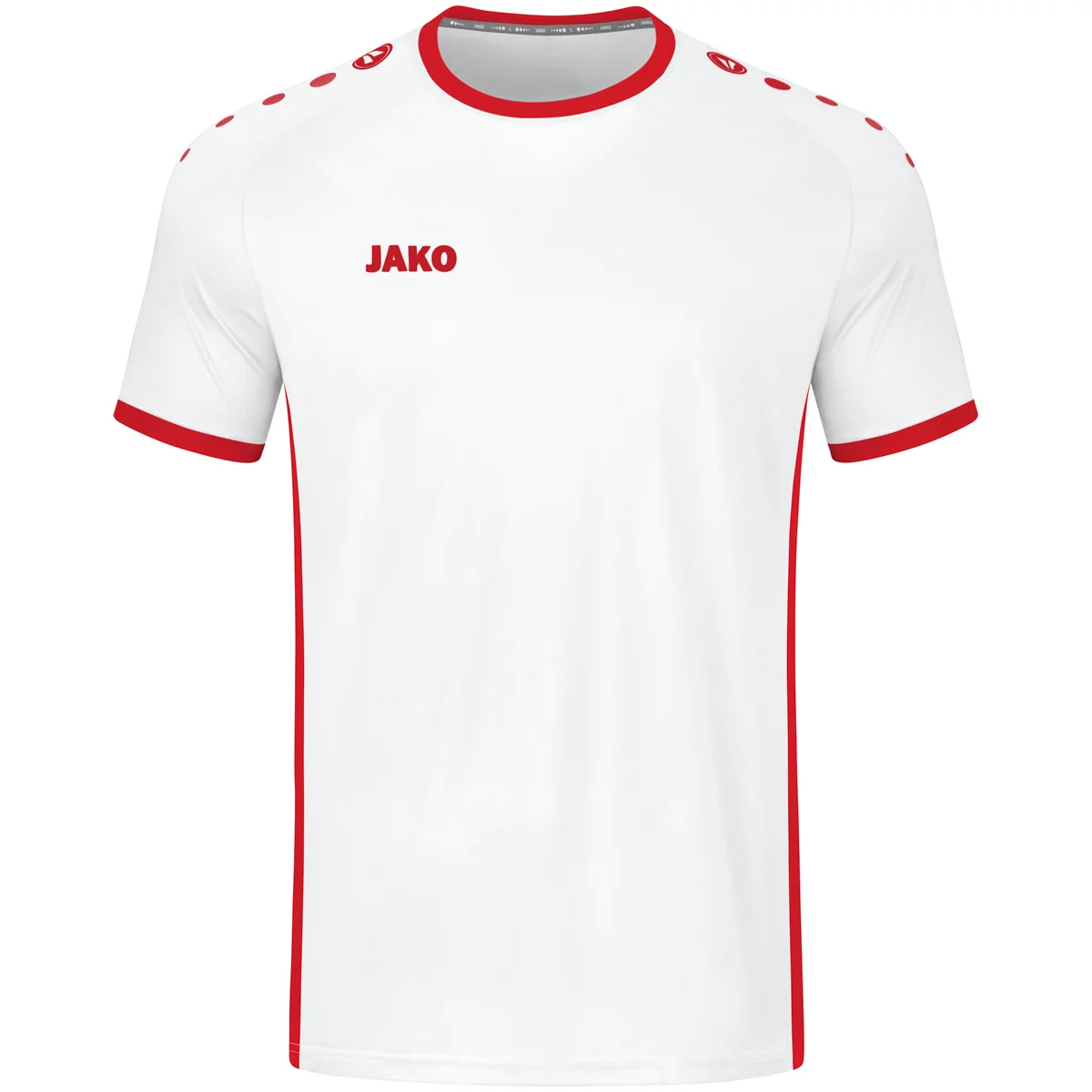 weiß/sportrot (011)