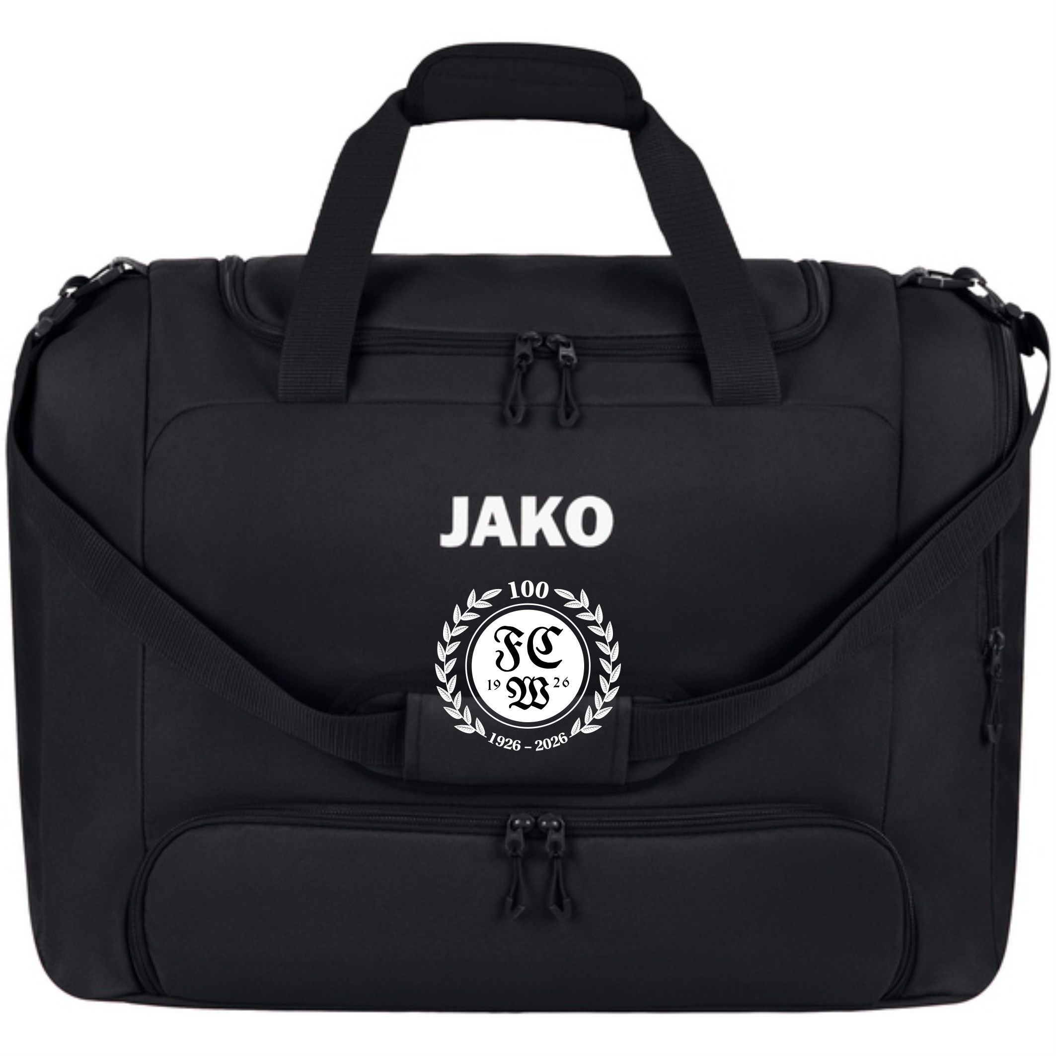 JAKO Sporttasche One mit Bodenfach inkl. Logo