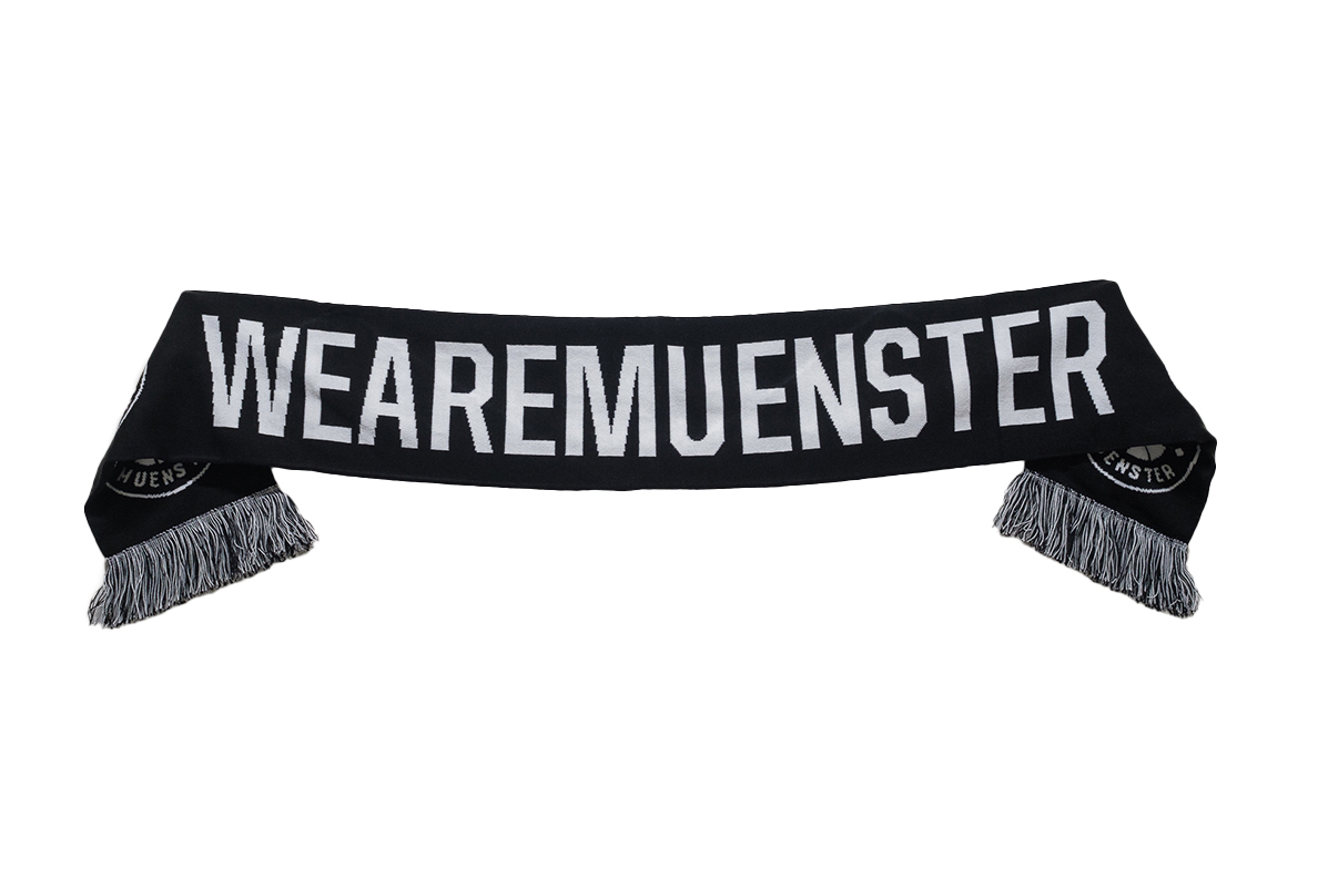 Uni Baskets Schal Schwarz