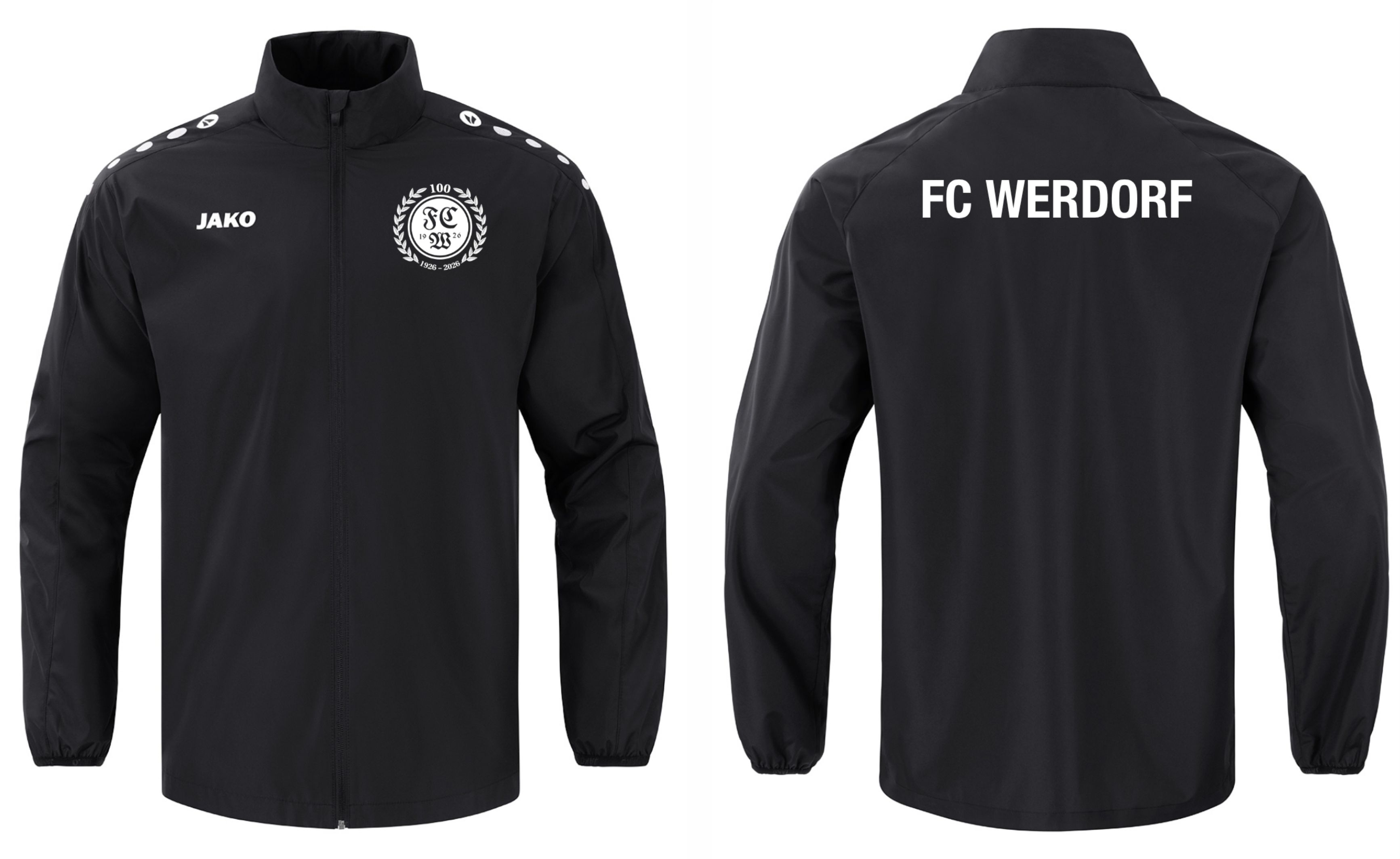 JAKO Allwetterjacke Light One inkl. Logo und Vereinsname