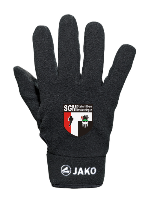 JAKO Feldspielerhandschuhe Fleece inkl. Logo