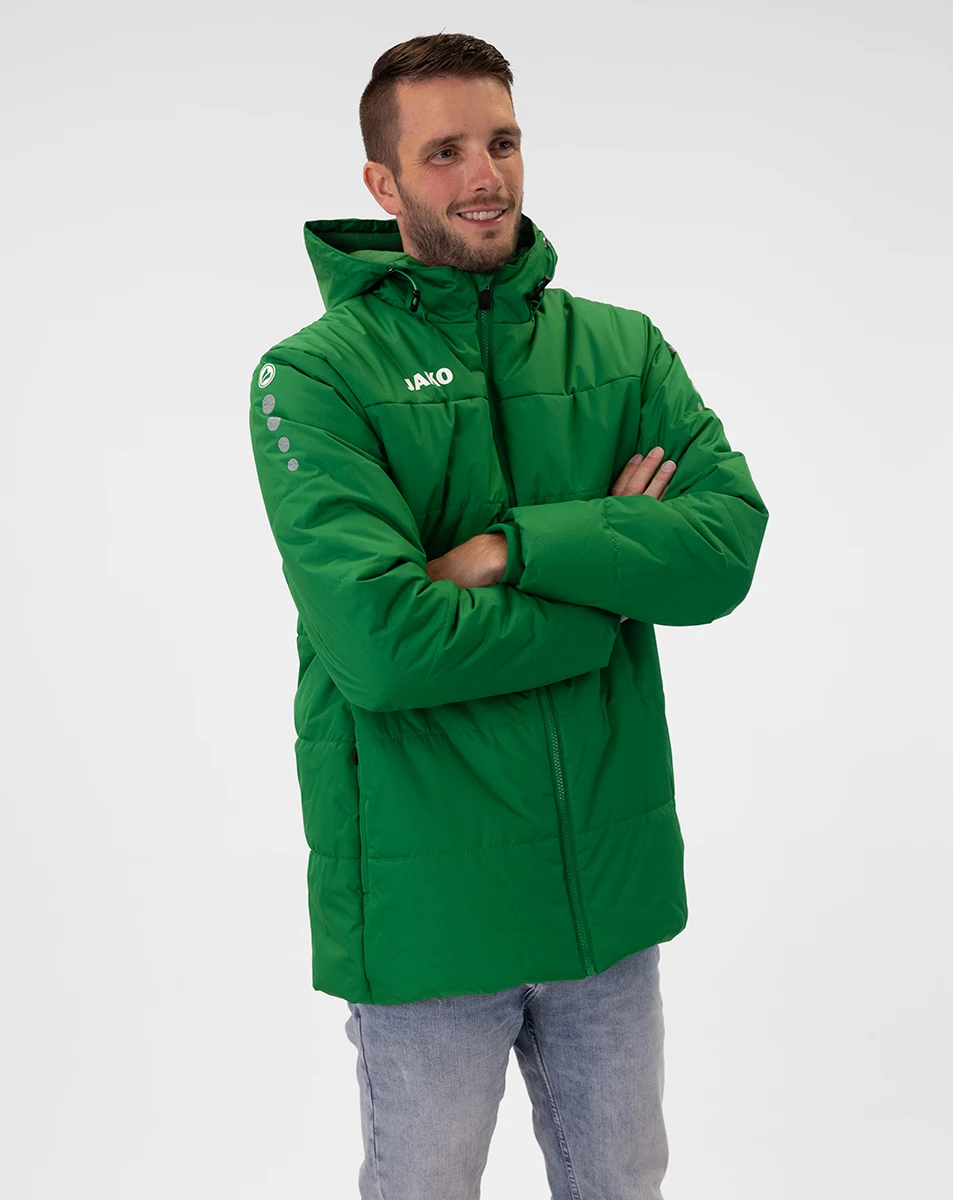 Coachjacke Team mit Kapuze