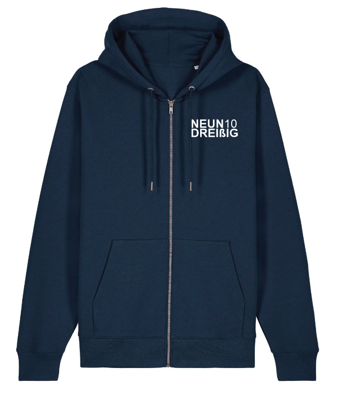 Stanley/Stella Zip Hoodie Neun10Dreißig Logo