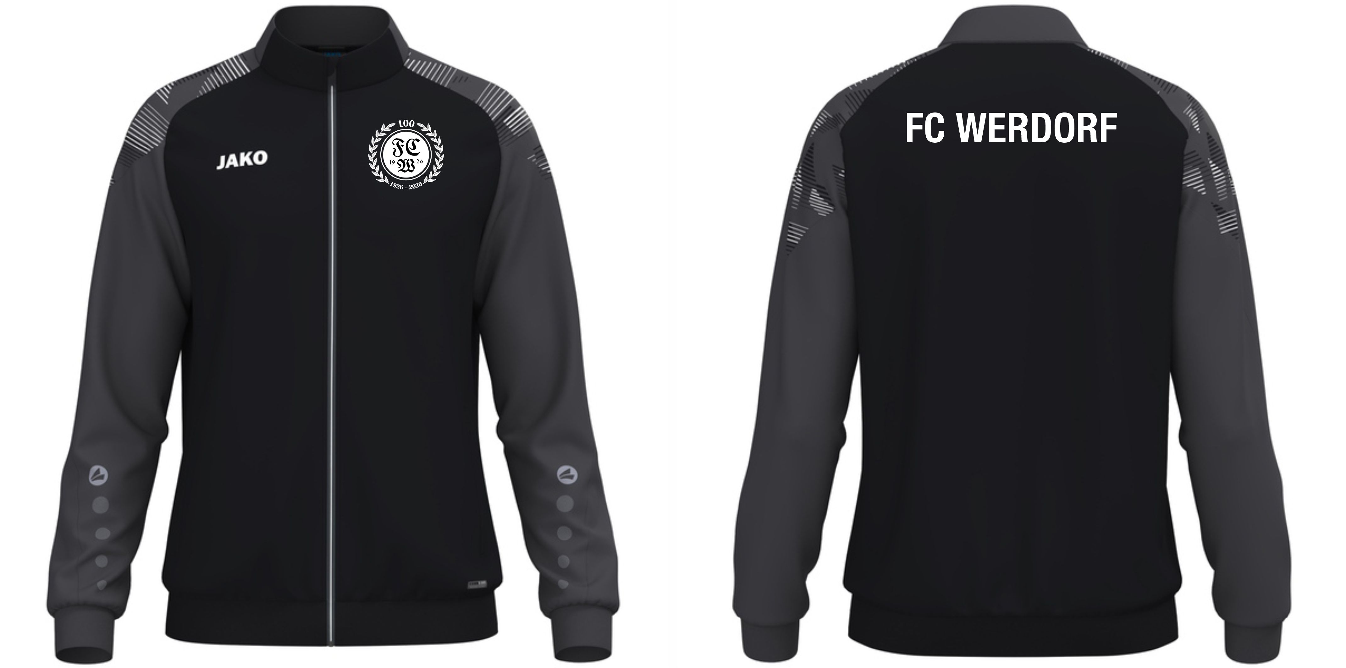 JAKO Polyesterjacke Sonic inkl. Logo und Vereinsname
