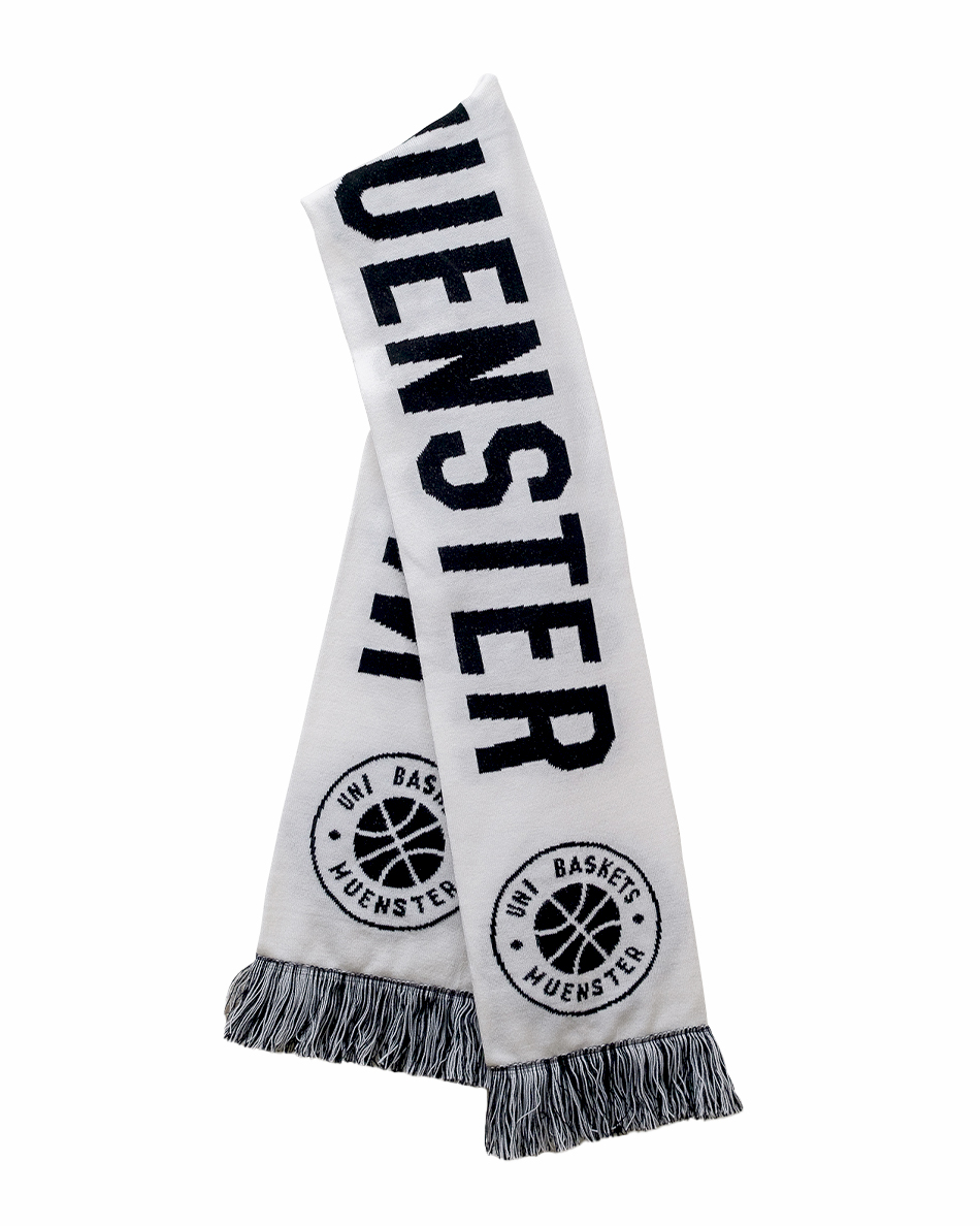 Uni Baskets Schal Weiß