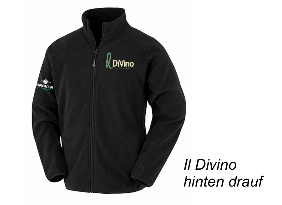 Fleecejacke inkl. Stick u. Druck