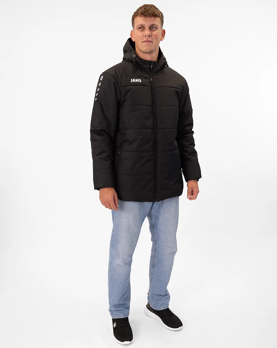 Coachjacke Team mit Kapuze