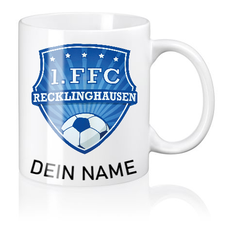 Tasse 1. FFC Recklinghausen individuell