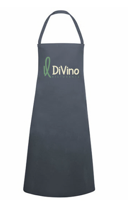 Il Divino Latzschürze gestickt